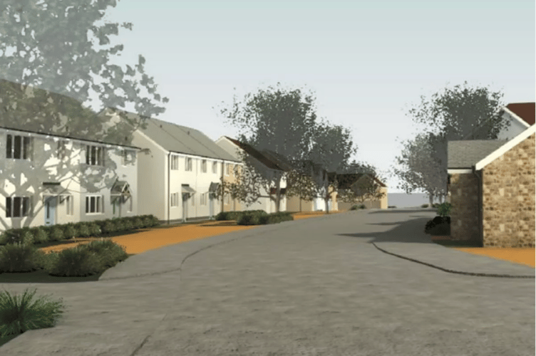 How the proposed new homes in Pensilva could look (Image: 4D Architects)