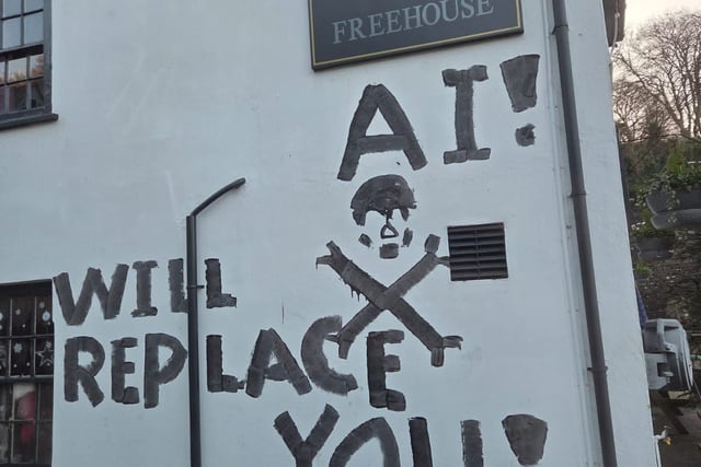Residents count the cost after Christmas AI graffiti spree