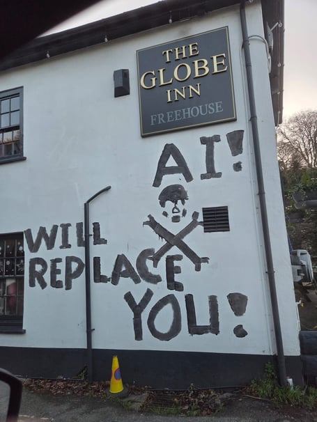 A number of home and businesses across South East Cornwall were attacked during the Christmas period with graffiti around AI