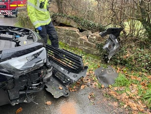 Icy New Year's Day causes travel chaos across Devon and Cornwall