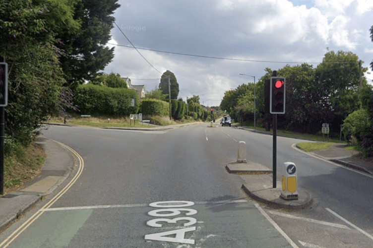 Trevanion Road at the junction.