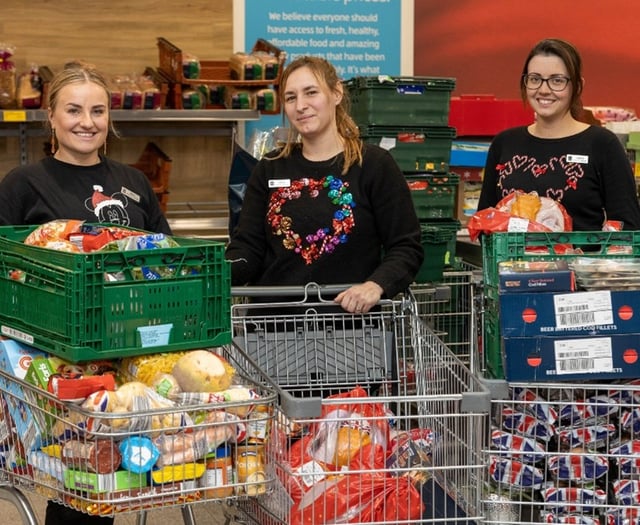 Supermarket serves up 14,900 meals to charities over festive period 