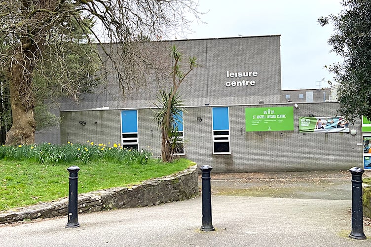 The leisure centre in St Austell. (Picture: Andrew Townsend)
