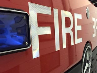 Fire crews called out to seaside village