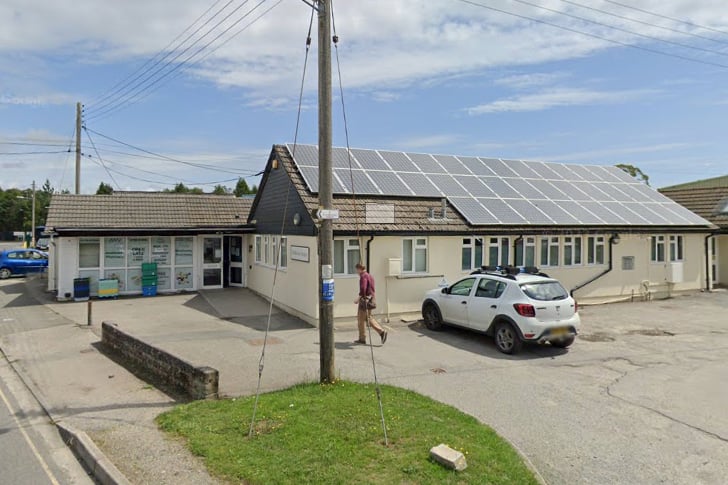 Middleway Surgery in St Blazey launched an emergency plan in the aftermath of Storm Goretti. (Picture: Google)