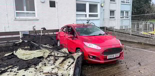 Storm drama at tower block