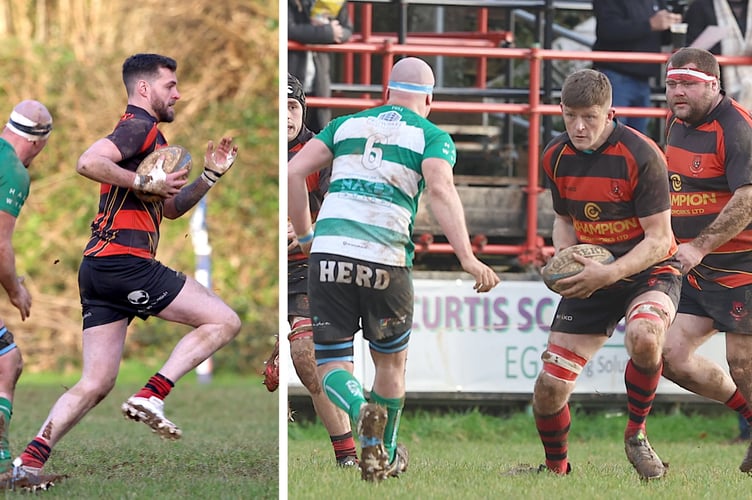 Yestin Hutchings and Kieran Underhill.