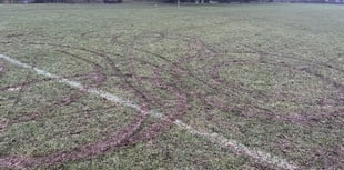 Vandals strike again at community sports site