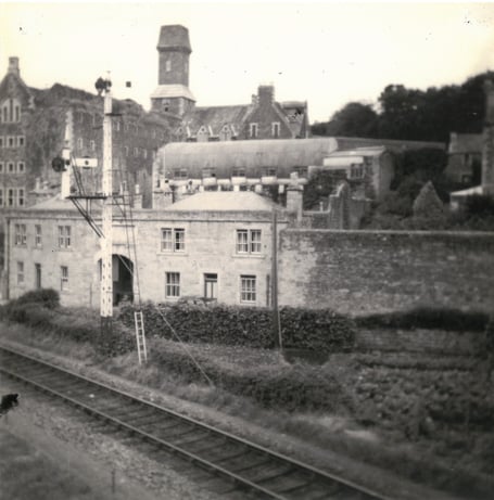 Bodmin Gaol in Times Past. (Picture courtesy of Liskeard Old Cornwall Society)