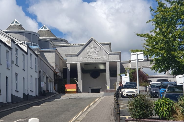 Jack Weekes was sentenced at Truro Crown Court to 15 months in prison, suspended for two years