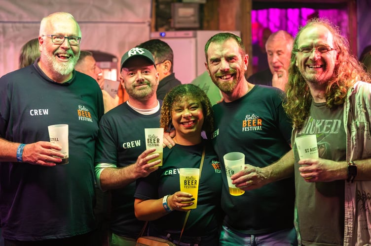 Five bars served more than 100 beers from over 50 UK breweries during the festival.