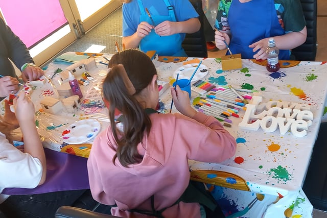 Special Valentine's workshop for families facing difficult times