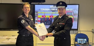 Fire station celebrates new operational firefighter