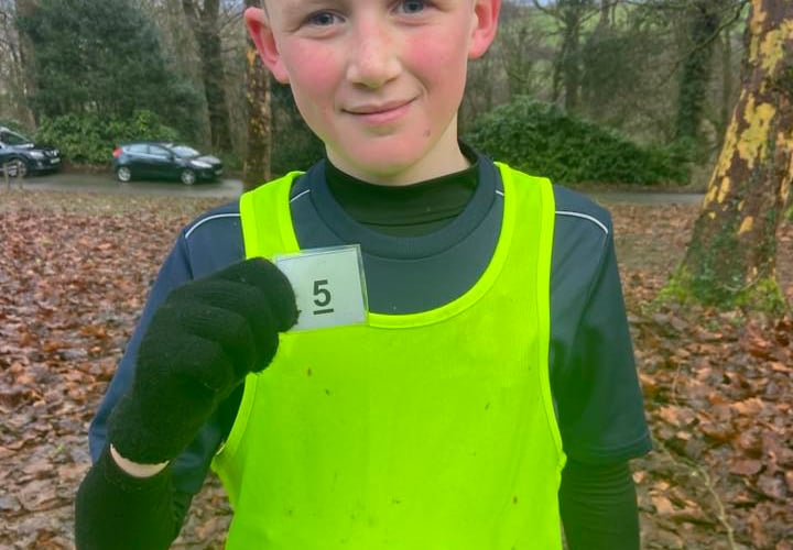 Year 6 pupil Tayten Hamson from Hillfort Primary School finished a highly creditable fifth in his race