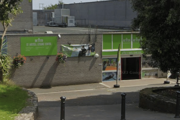 St Austell Leisure Centre.