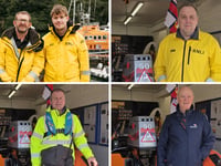 Successful pass outs for Fowey RNLI volunteers