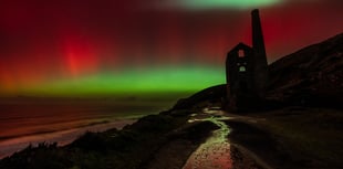 Northern Lights dazzle Cornwall