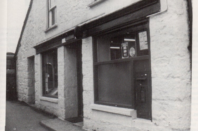 The former Common Moor Post Office. (Picture courtesy of Liskeard Old Cornwall Society)