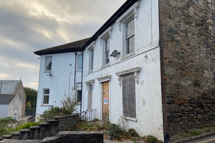 The former General Wolfe pub building in the centre of St Austell. (Picture: Andrew Townsend)