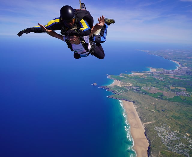 Thrill seekers invited to skydive for charity
