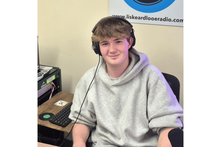 Alex Hearn, who has joined the team at Liskeard and Looe Radio