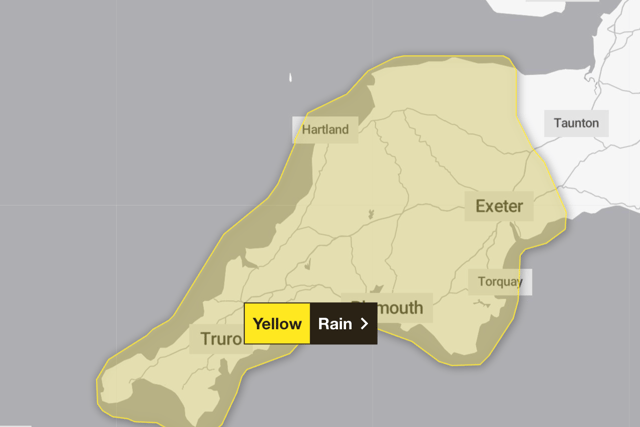 Met Office issue yet another yellow weather warning for rain 