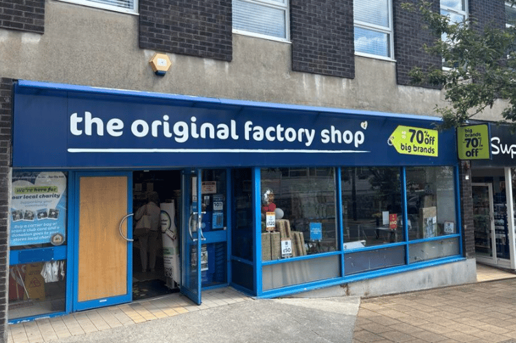 Three stores in Cornwall are at risk after The Original Factory Shop chain collapsed into administration