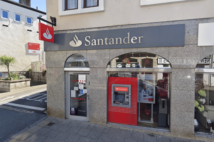 Santander's branch in Barras Street in Liskeard is set to close in May of this year