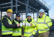 Milestone in new industrial units in Bodmin celebrated