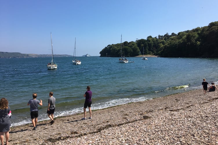 Barn Pool beach at Mount Edgcumbe on the Rame Peninsula in South East Cornwall. (Picture: Andrew Townsend)