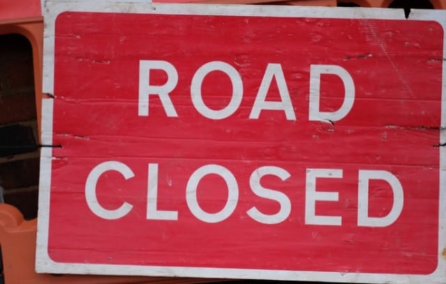 Traffic congestion after A30 closed in both directions