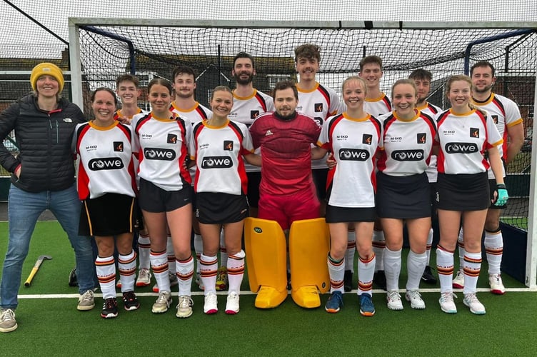 Caradon Mixed Hockey Team.