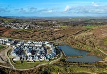 Aerial views captured during break in the weather