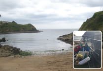 Community left to pick up the pieces after storms hit local beach