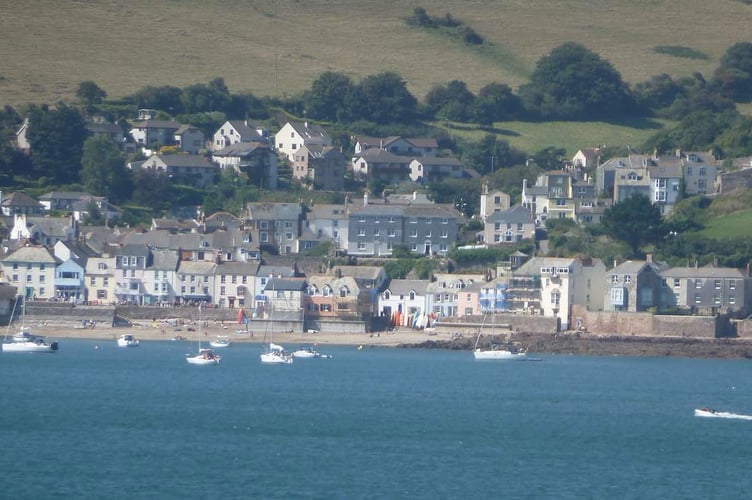 Looking towards Kingsand in Cornwall from the sea. (Picture: Andrew Townsend)