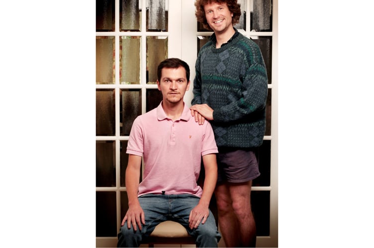 CORNISH rap duo Hedluv + Passman.