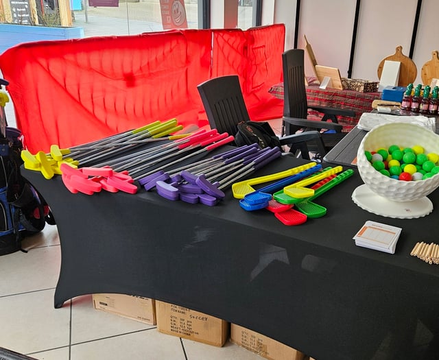 Crazy golf week being staged in centre of town