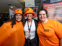 Housing charity team turns heads at careers fair