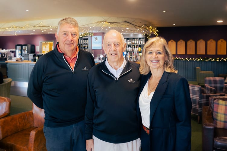 Graham Bond, Brian Liggat, Clare Bond.