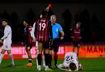 Ten-man Tinners beaten in National League Cup semi-final