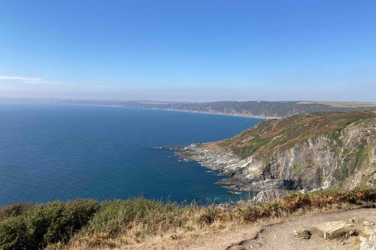 The coast of Whitsand Bay in Cornwall as seen from Rame Head. (Picture: Andrew Townsend)