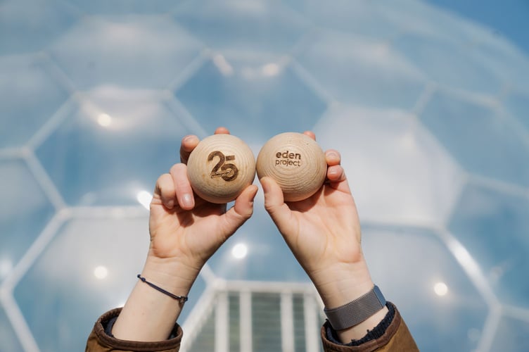 Marble at Eden Project.