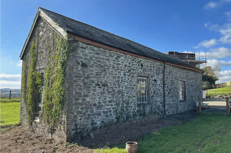 The historic engine shed at Calstock once served the East Cornwall Mineral Railway (Picture: Cornwall Council)