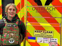 Cornish paramedic fulfils dream thanks to university scholarship