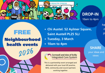 St Austell residents invited to help shape future of health and wellbeing services