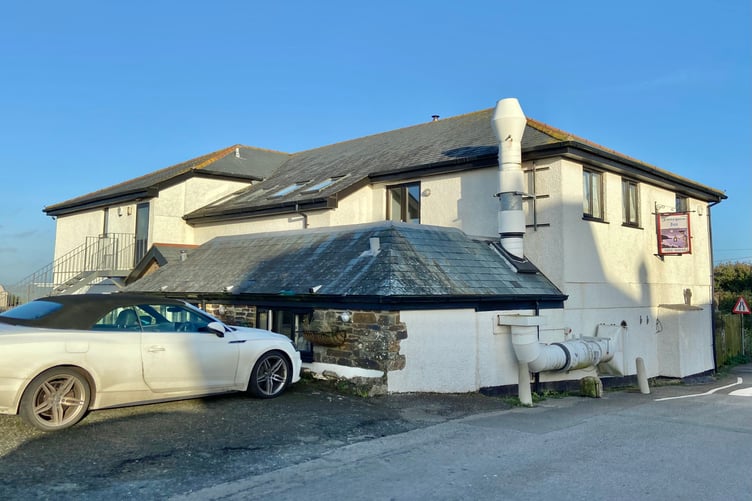 The Finnygook Inn at Crafthole in Cornwall which was once run by the author's ancestors. (Picture: Andrew Townsend)