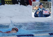 Looe teacher breaks British record at Ice Swimming Championships