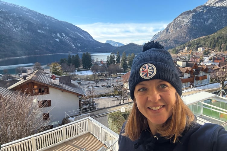Sam Day pictured in Molveno, Italy ahead of the IISA 2nd European Open Championships