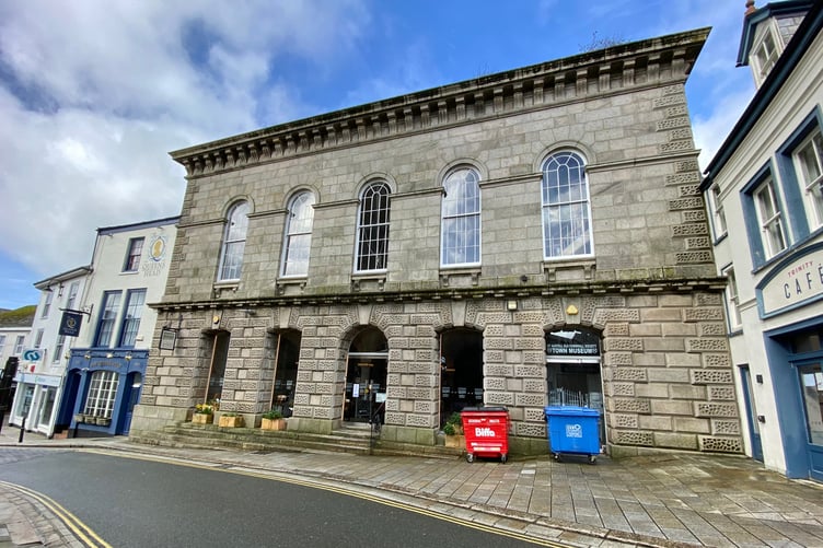The Market House building in St Austell is in need of renovation. (Picture: Andrew Townsend)