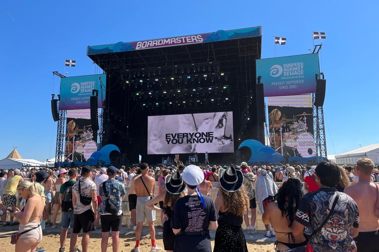 An early afternoon performance at Boardmasters (Pic: Lee Trewhela / LDRS)